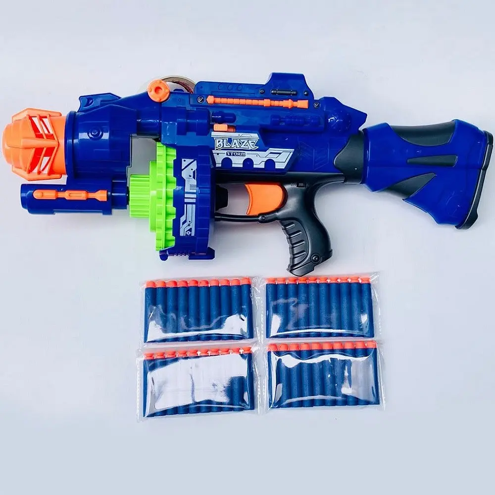 Бластер Blaze Storm на батарейках з м'якими кулями - фото 4