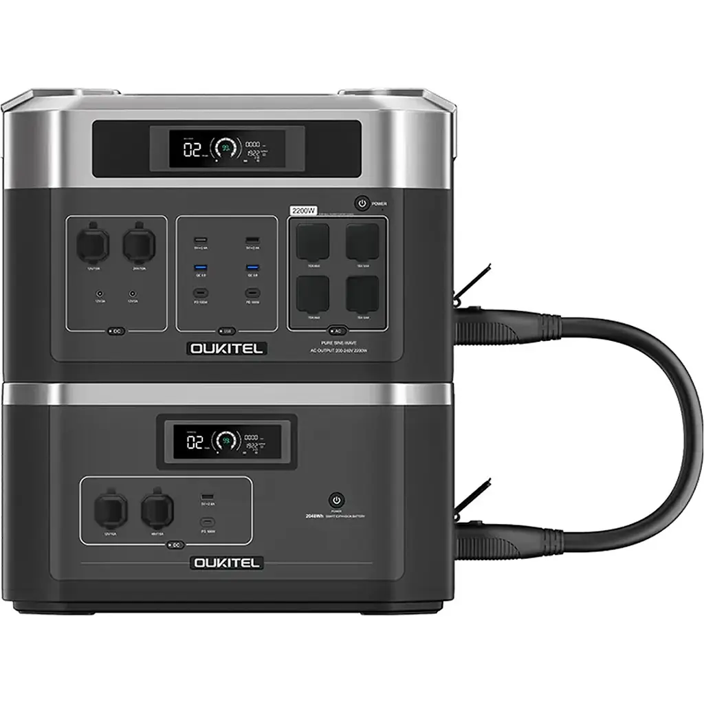 Зарядная станция Oukitel BP2000E + батарейный модуль B2000E [124069] - фото 4