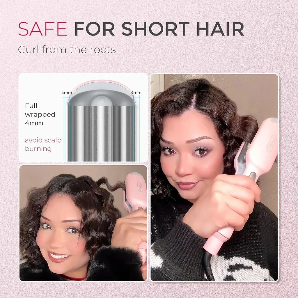 Плойка для волосся Crimper Waver - Tymo Rovy Beach Waves Curling Wand - фото 4