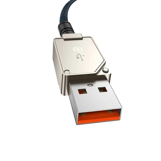 Кабель Baseus Unbreakable Series Fast Charging Data Cable USB to Type-C 100W 2m P10355801221-01 White - фото 3