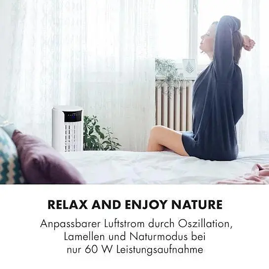 Мобильный кондиционер-вентилятор Klarstein Skyscraper Horizon 3в1 (10032336) - фото 6