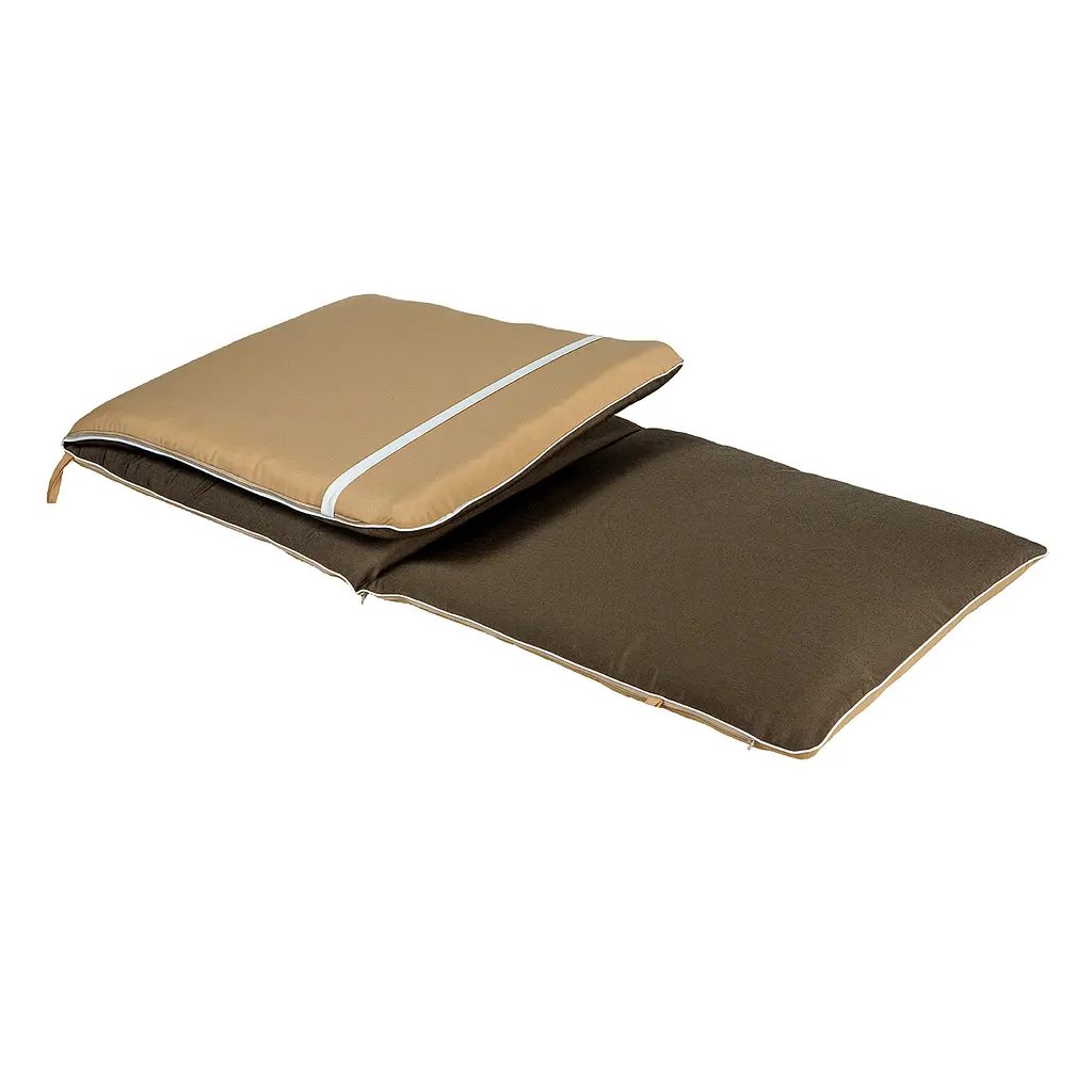 Матрац для шезлонга Ost-Fran Trio тексілк сіро-бежевеплетіння 709/501, 189x58x5 см - фото 2