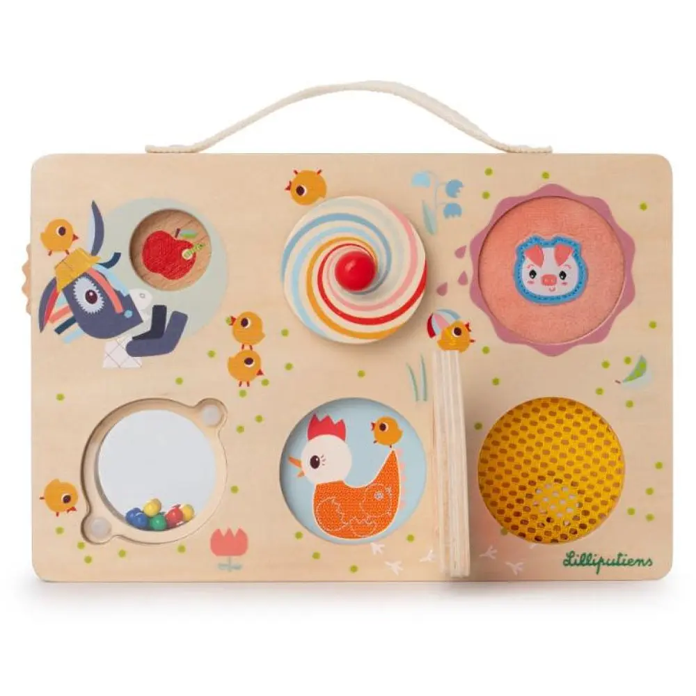 Панель розвиваюча Lilliputiens Ферма (83508) - фото 5