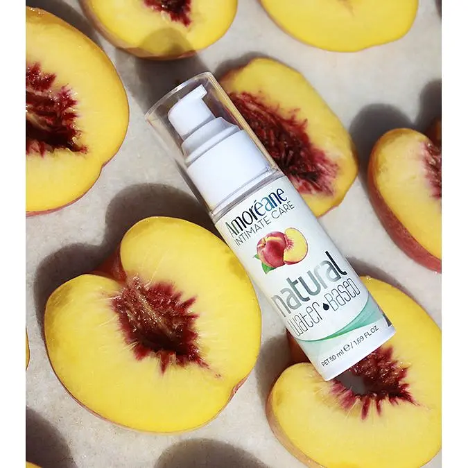 Лубрикант Amoreane Peach на водній основі з ароматом персика 50 мл - фото 2