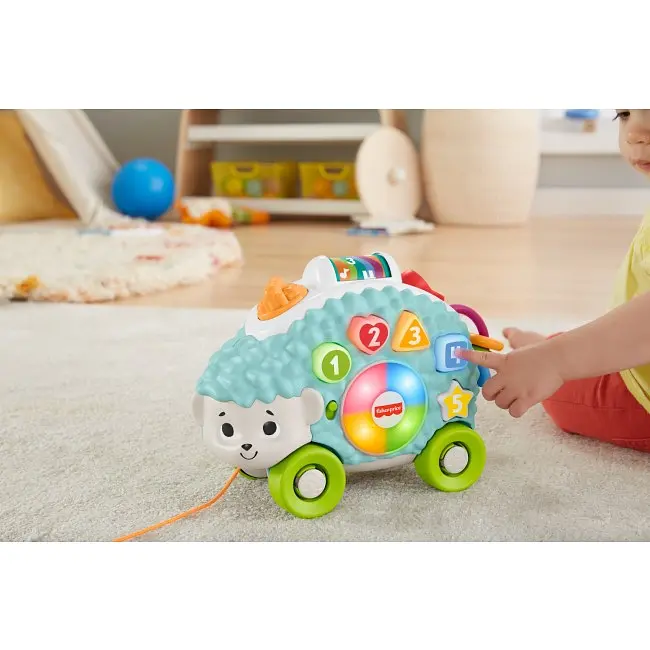 Іграшка-каталка Fisher-Price Linkimals Їжачок, укр.мова (GXR63) - фото 5