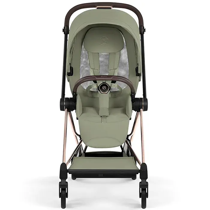 Cybex Mios Style 5.0 коляска 2 в 1 Sage Green шасі Rosegold - фото 4