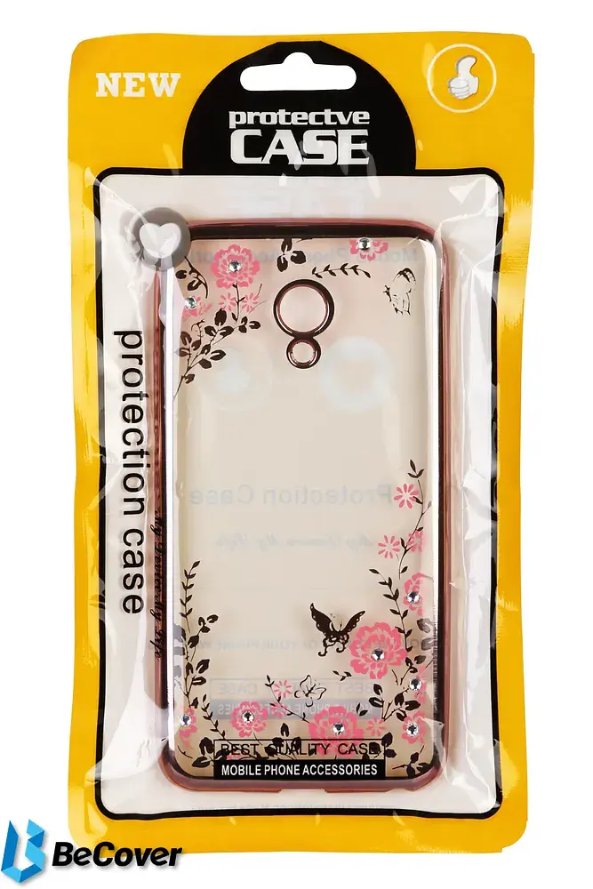 Панель BeCover Flowers Series для Xiaomi Redmi Mi5s Pink (701328) - фото 3