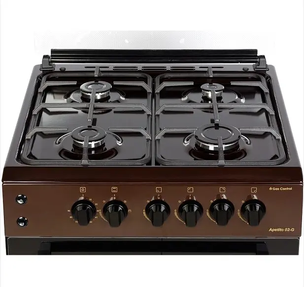Плита газова ARTEL APETITO 50 02-G BROWN - фото 3