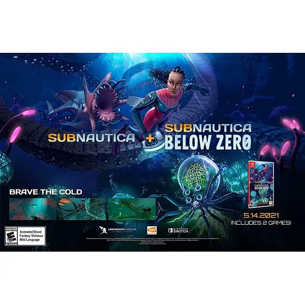 Гра Subnautica + Subnautica Below Zero (російські субтитри) (Nintendo Switch) - фото 2