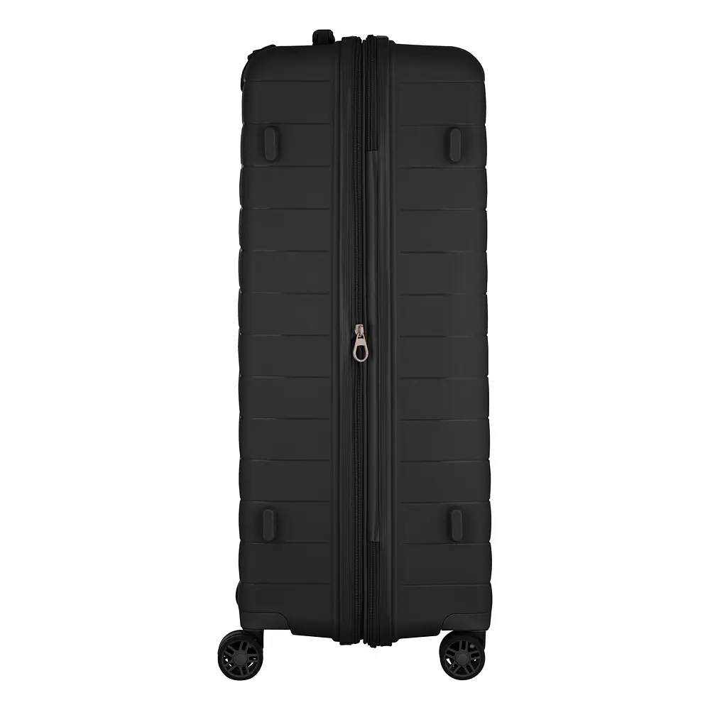 2E Валіза, Aero, поліпропілен, велика, 99/119 л, TSA, 4 колеса, EXP, чорна - фото 5