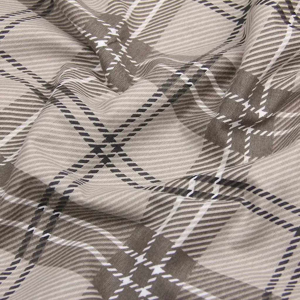Простирадло на резинці фланель 120х200 SAND TARTAN COSAS (4822052499498) - фото 5