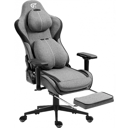 Геймерське крісло GT Racer X-2308 Fabric Gray/Black (X-2308 Fabric Gray/Black) - фото 3