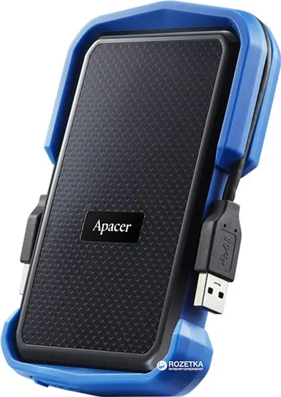 Зовнішній жорсткий диск Apacer AC631 2.5" 2TB USB 3.1 blue (AP2TBAC631U-1) - фото 2