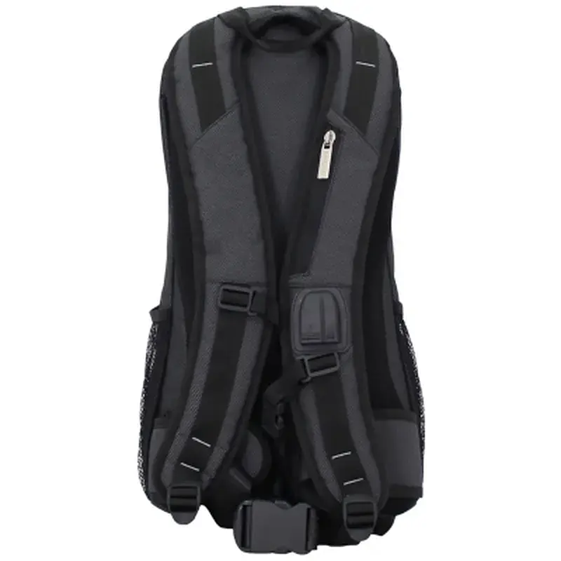 Рюкзак для ноутбука Bagland 15.6" Granite 23L black /silver 00120169 (70711281) - фото 2