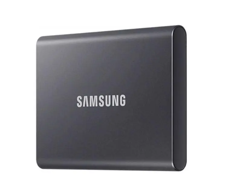 Зовнішній накопичувач SSD Samsung T7 1 TB (MU-PC1T0T/WW) Titan Gray - фото 2