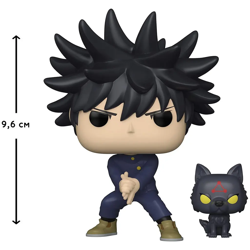 Ігрова фігурка Funko Pop Магічна битва Мегумі з собакою (61360) - фото 2