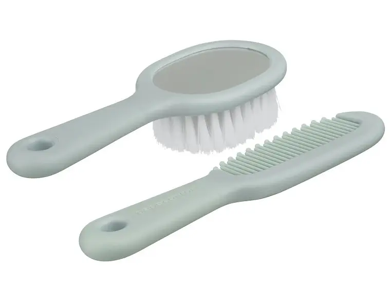 Набір для догляду за волоссям Bebe Confort Brush and Comb Lovely Donkey: гребінець + щітка з дзеркальцем (3106209800) - фото 2