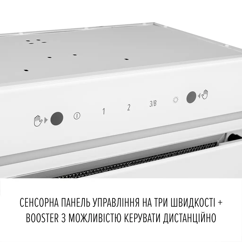 Витяжка повновбудована PERFELLI DESIGN FILINI 5 BIANCO SILENZIO - фото 5