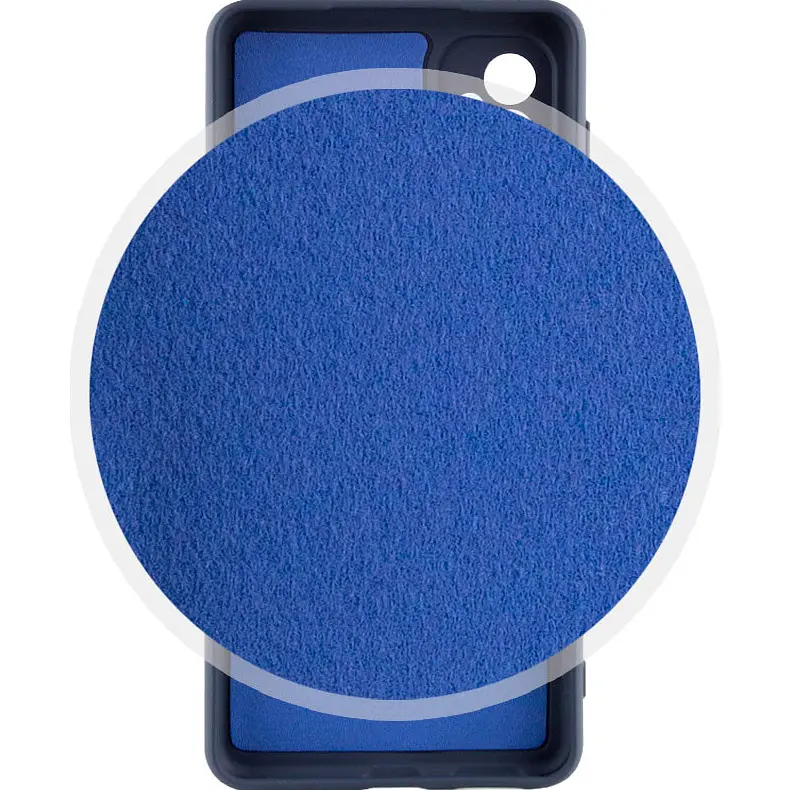 Чохол Epik Silicone Cover Full Camera для Samsung Galaxy A24 Navy Blue [87872] - фото 3