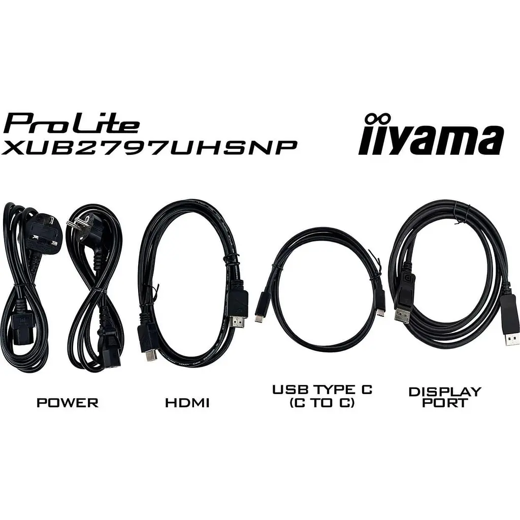 Монітор 27" Iiyama XUB2797UHSNP-B1 UHD IPS 60Hz (XUB2797UHSNP-B1) - фото 12