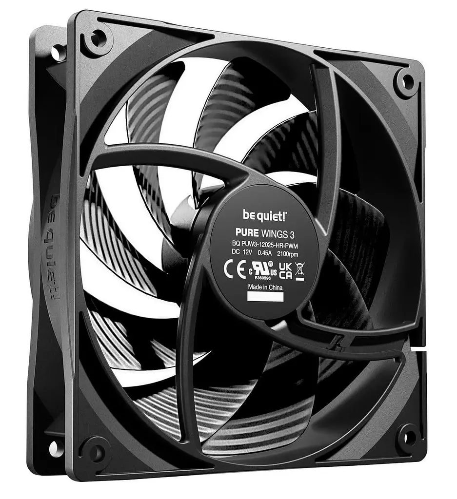Комплект вентиляторів be quiet! PURE WINGS 3 120mm PWM high-speed 3 шт (BL140) - фото 2