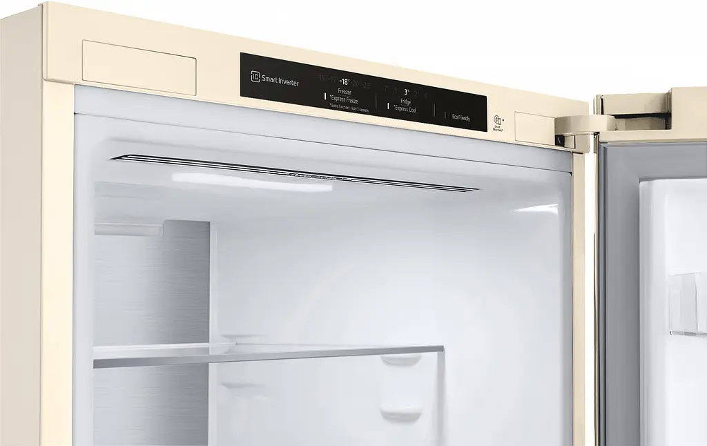 Холодильник LG GA-B459SERM 186см 2 двери холодильное отделение 234 л морозильное отделение 107 л A++ NF Бежевый (GA-B459SERM) - фото 11