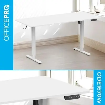 Комп'ютерний стіл OfficePro (ODE1670W) White (ODE1670W) - фото 4