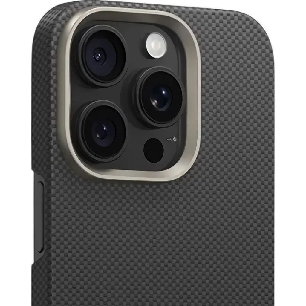 Чохол Blueo Bi-Texture Magnetic 600D Air Aramid Fiber для Apple iPhone 16 Pro Max Black (BL011-I16PMBGR) [115119] - фото 2