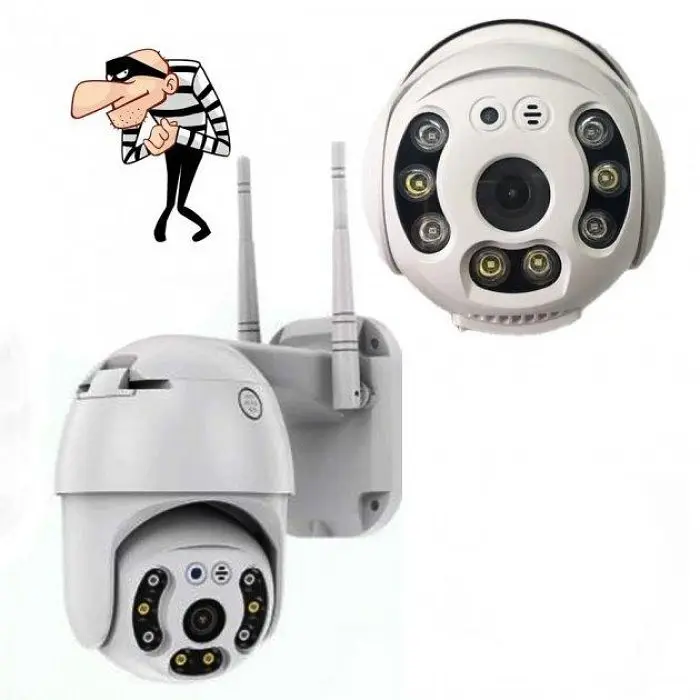 Поворотна вулична IP камера відеоспостереження Camera Cad YH-Q12S WiFi 5 mp - фото 4