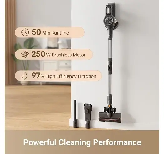 Акумуляторний пилосос Dreame Mova Cordless Vacuum Cleaner J20 - фото 6