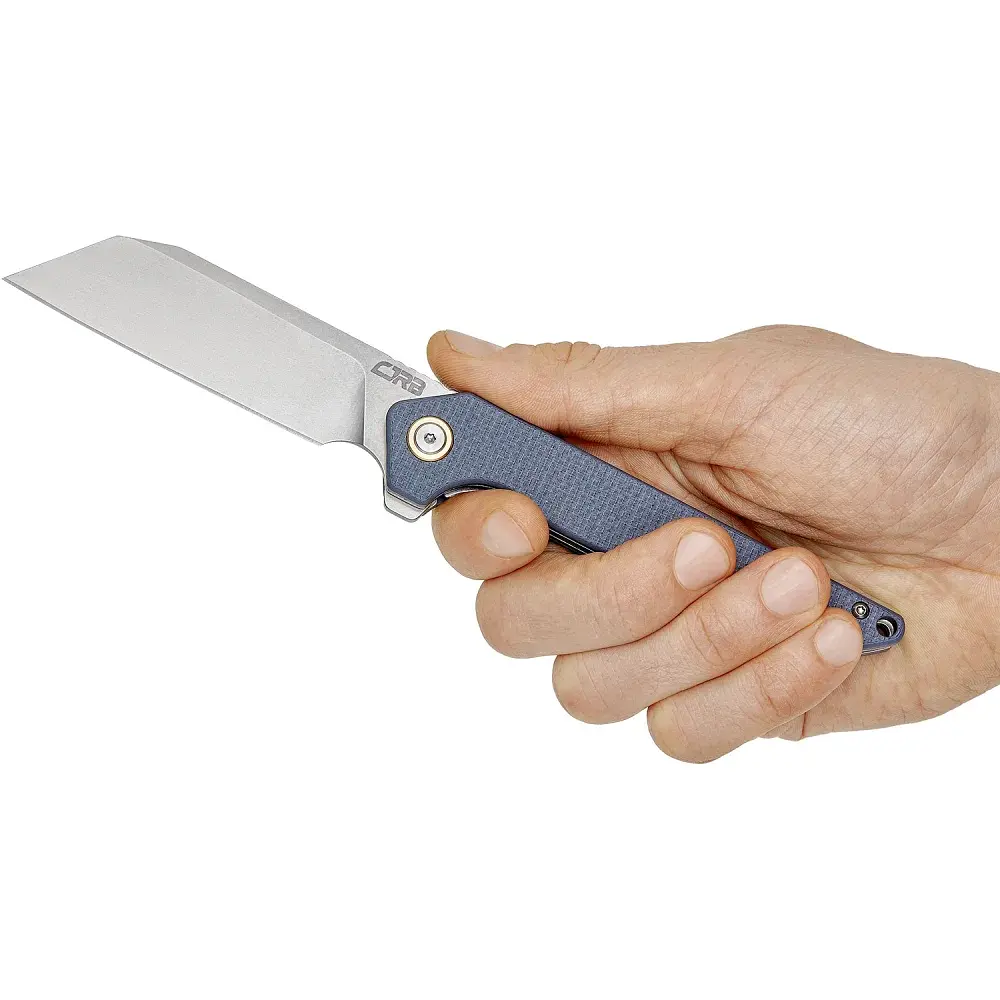 Ніж CJRB Rampart G10 Gray-blue - фото 5