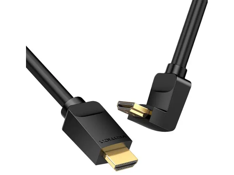 Кабель Vention HDMI Right Angle Cable 270 Degree HDMI v2.0 3m Black (AAQBI) - фото 3