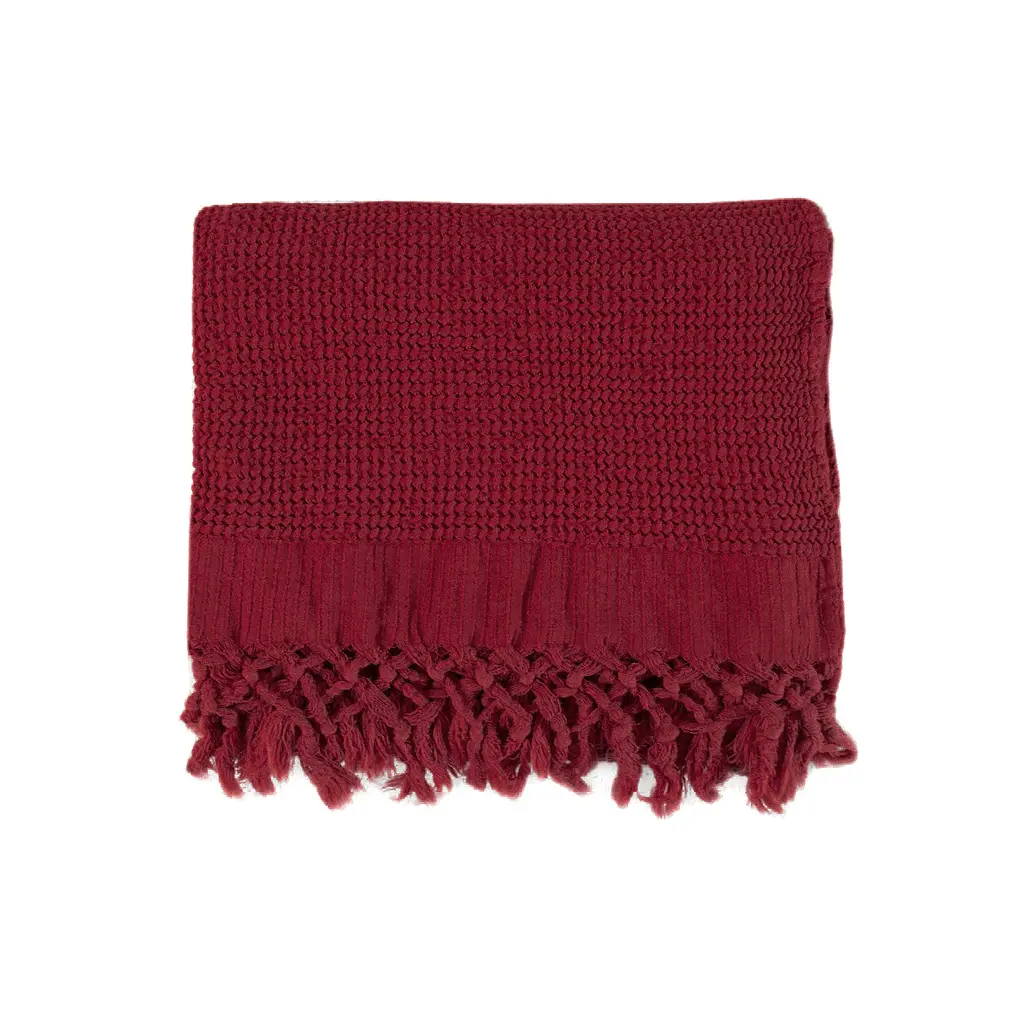 Плед Lotus Home - Rius red красный 130x170 - фото 2