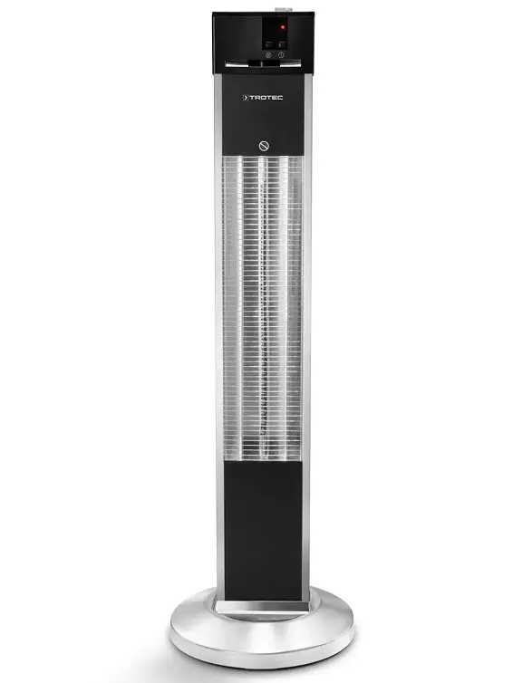 Обігрівач інфрачервоний Trotec IRS 2000 E 2000 W Silver/Black (1410003920) - фото 5