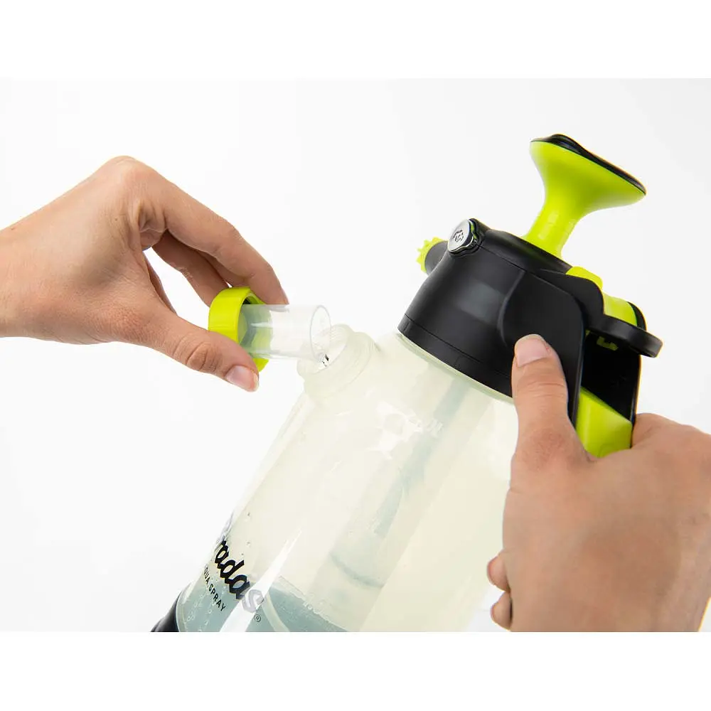 Пневматичний обприскувач Bradas AQUA SPRAY CLEAR, з бічним вливом, об'єм: 2 л (AS0200CL/SF) - фото 3