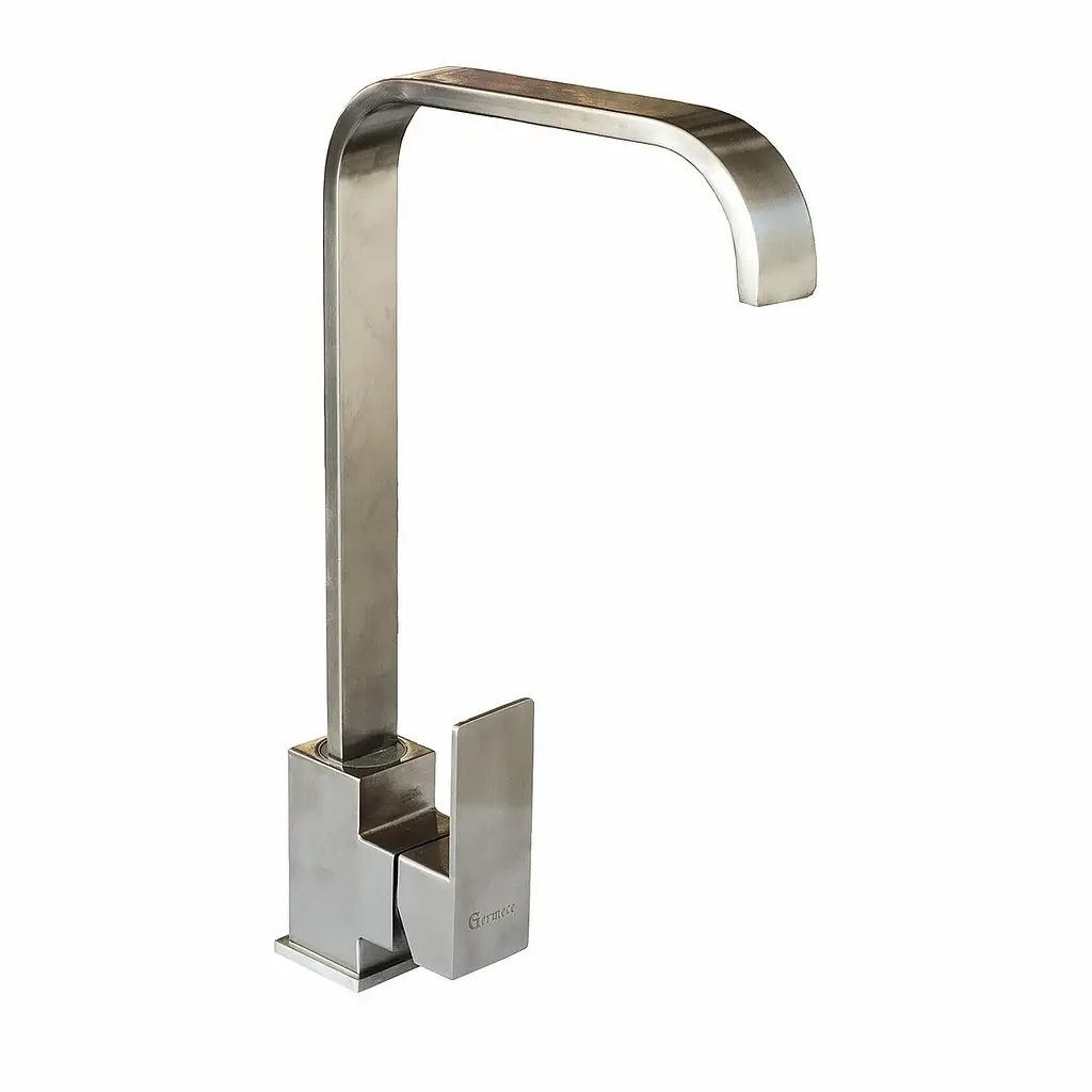 Змішувач для кухні Germece 8607 нержавіюча сталь - фото 2