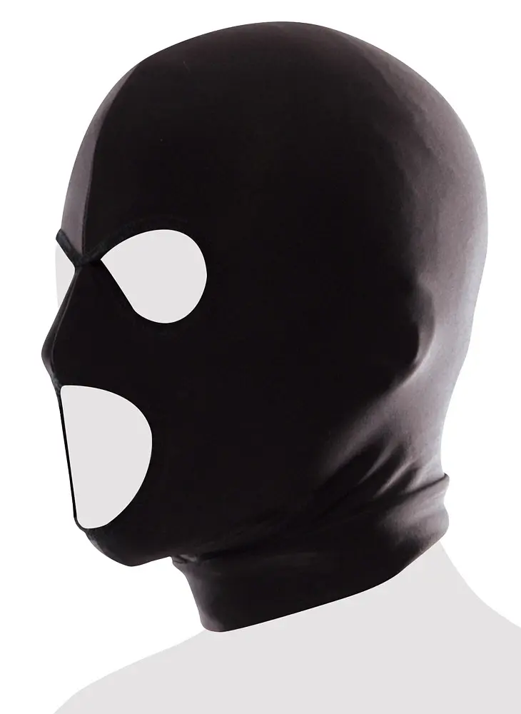 Маска Pipedream Fetish Fantasy Series Spandex 3 Hole Hood (чорний) - фото 5
