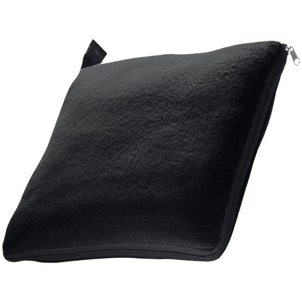 Плед-подушка Easy Gifts Radcliff 2 в 1 флісовий 180х120 см чорний (277503) - фото 2