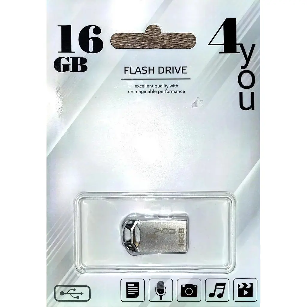 Usb 16Gb 4you 110 Metal series