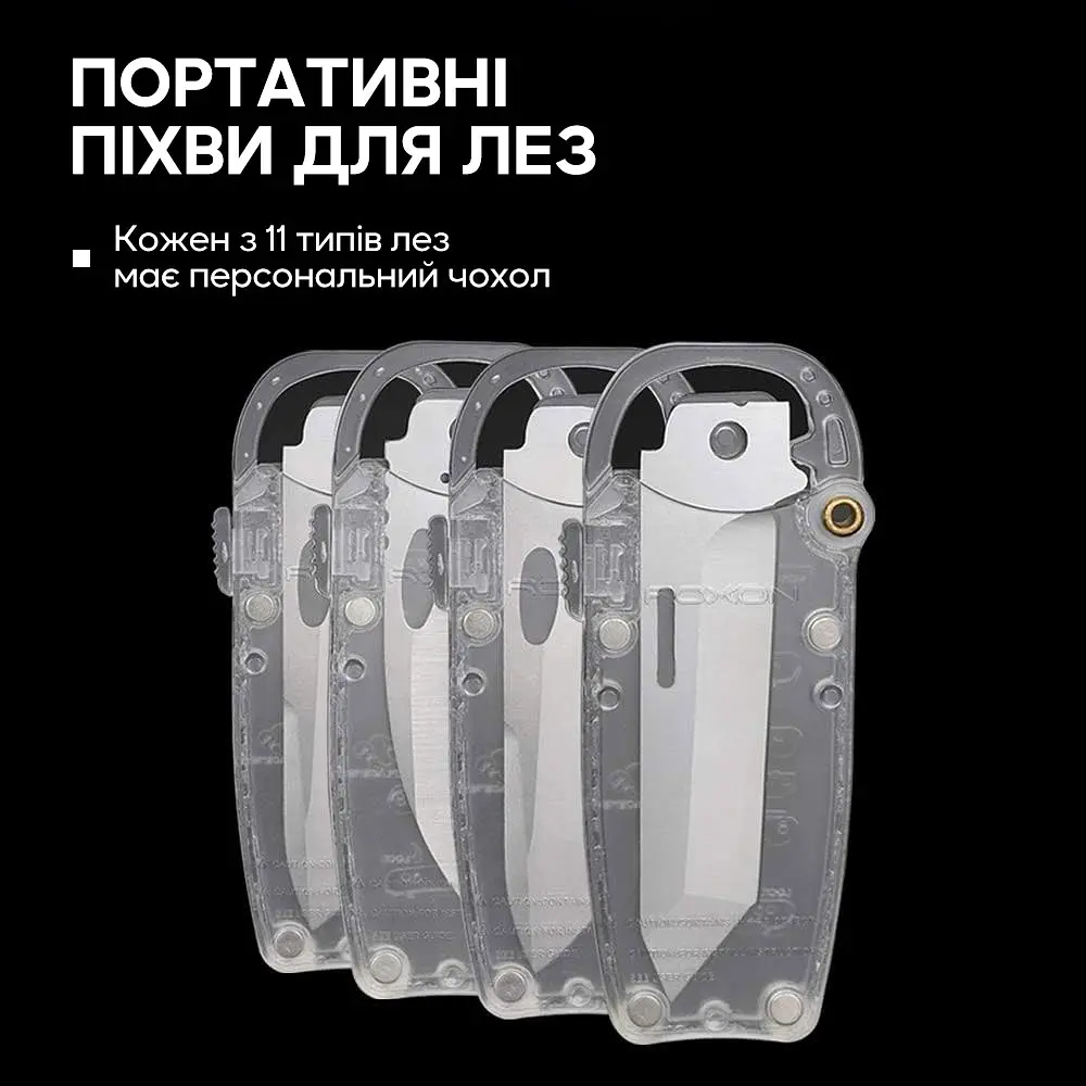 Набір змінних клинків Roxon (BA14; BA15; BA17) 3in1 для S501U, S502U, S802 - фото 5
