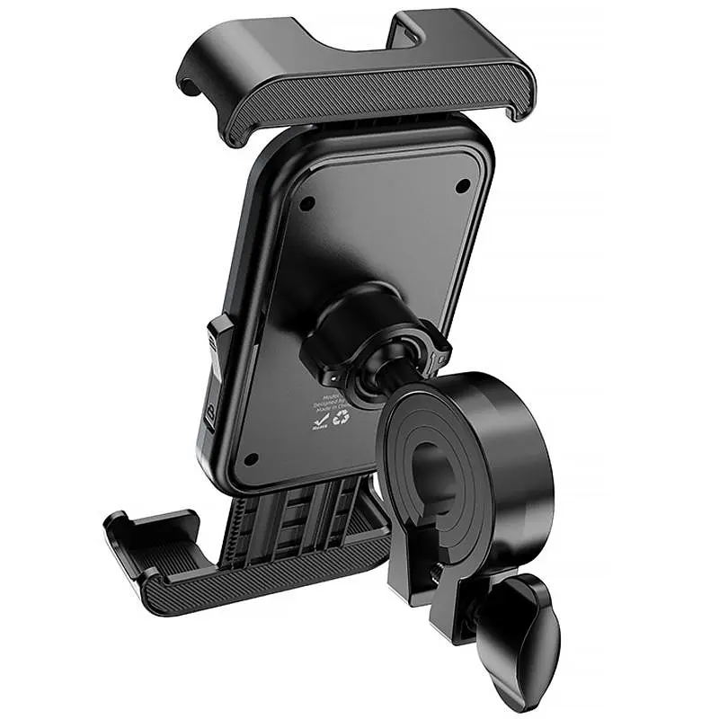 Вело- Мото- тримач Hoco H82 Vista Universal Black / Metal gray - фото 4