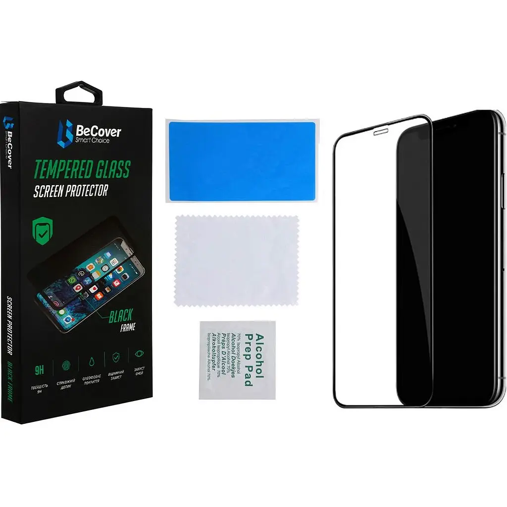 Защитное стекло BeCover для Apple iPhone 14 Plus Black (707971) - фото 2