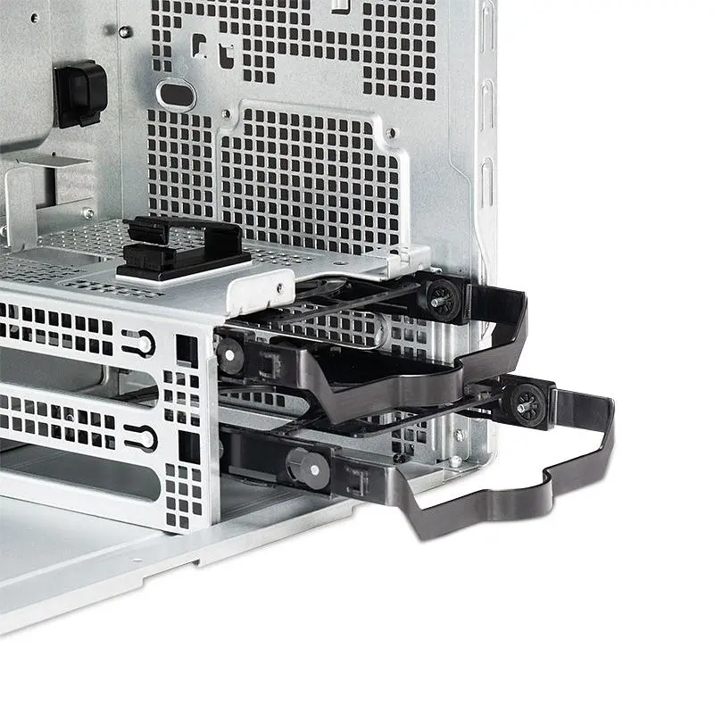 Корпус Chieftec UNI BS-20B-OP, без БЖ, mATX, Black (BS-20B-OP) - фото 6