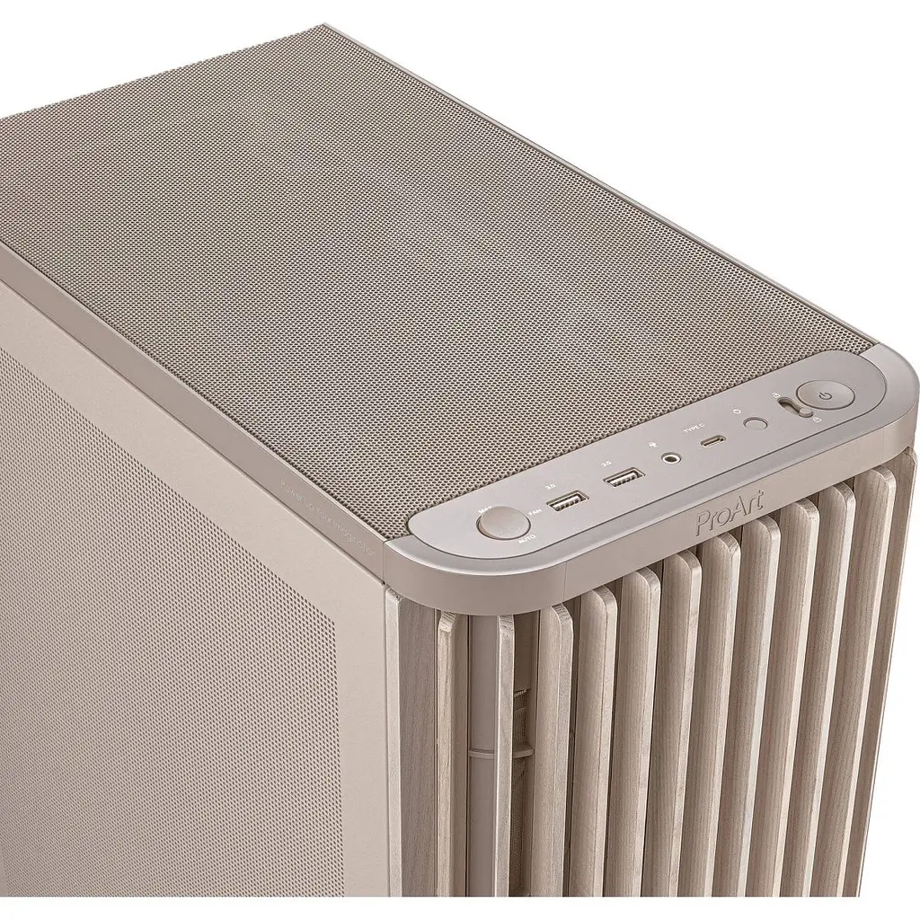 Корпус Asus ProArt PA401 Wood Edition сітчастий бежевий (90DC00M7-B39000) [173318] - фото 2