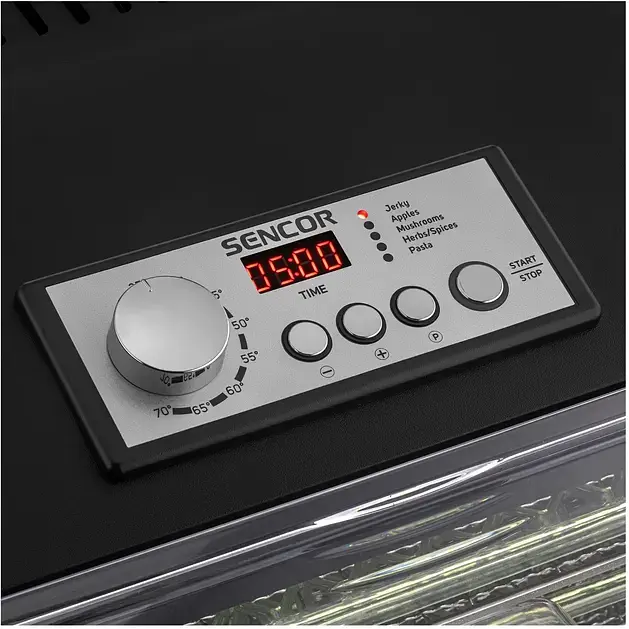 Сушарка для продуктів Sencor 500 Вт чорна (SFD6601BK) - фото 6