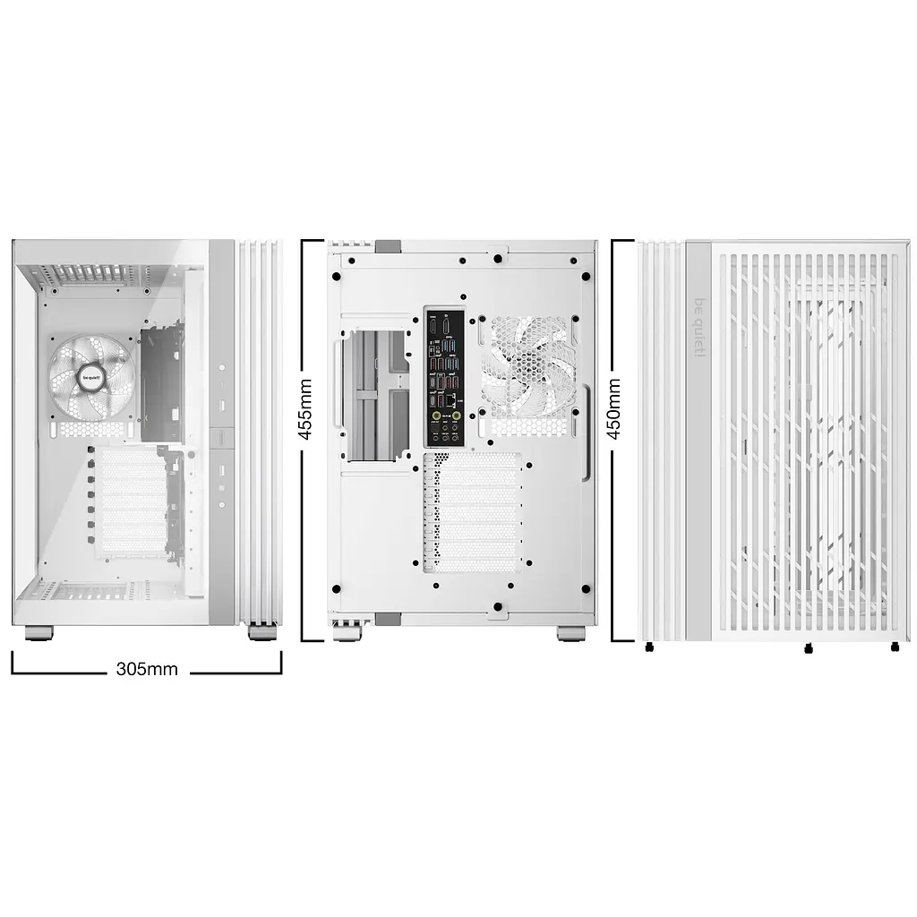 Корпус be quiet! Light Base 600 LX White (BGW68) - фото 9