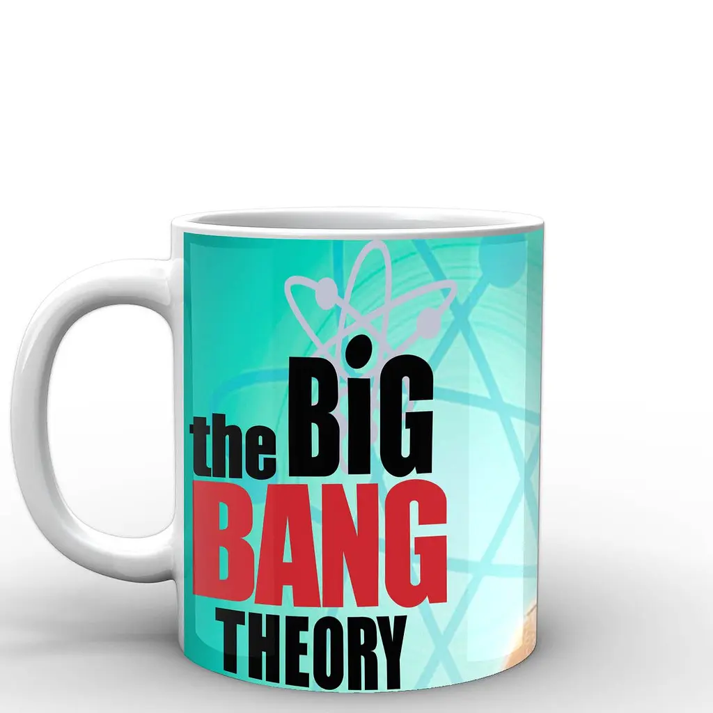 Кухоль GeekLand Теорія великого вибуху The Big Bang Theory Леонард BB.002.07 330 мл білий - фото 2