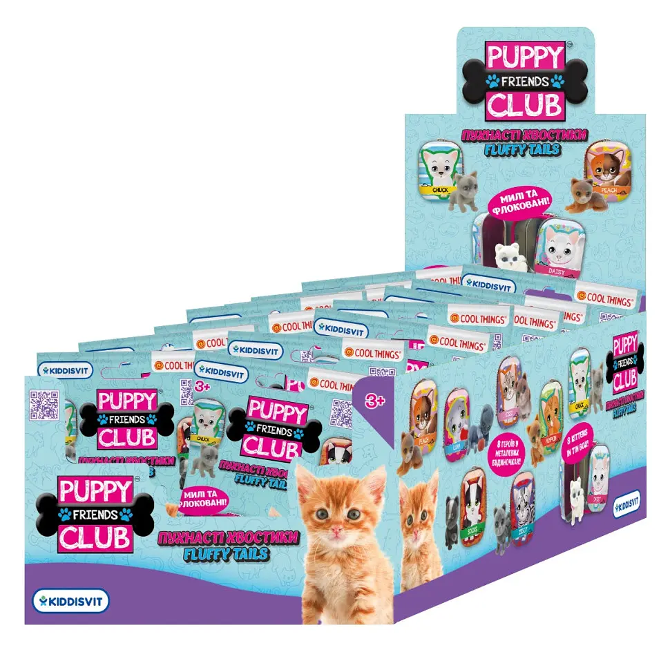 Фігурка-сюрприз Pop Top Cool Things "Пухнасті хвостики" PC061 серії "Puppy Club" в асортименті - фото 3