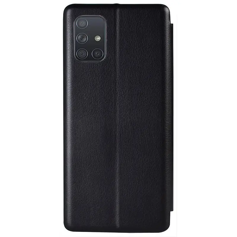 Чехол-книжка Toto Book Rounded Leather Case Samsung Galaxy A71 Black - фото 2