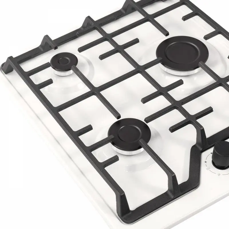 Газовая варочная поверхность Eleyus Magenta 45 WH CF - фото 5